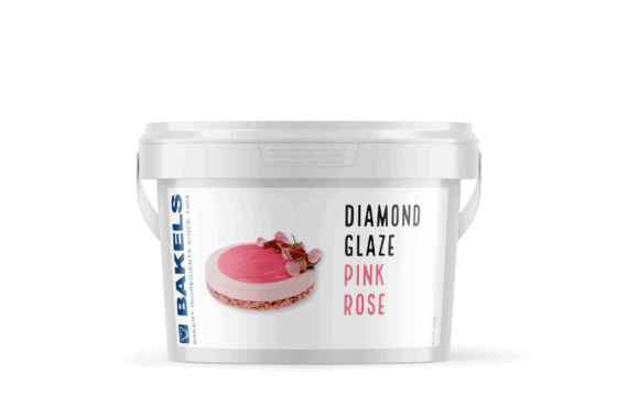 BAKELS PACKAGING Diamond Glaze Pink Rose